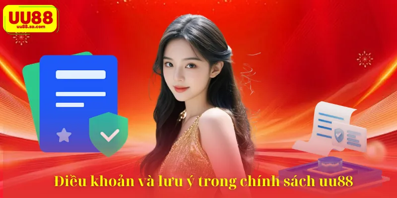 Điều khoản và lưu ý trong chính sách uu88